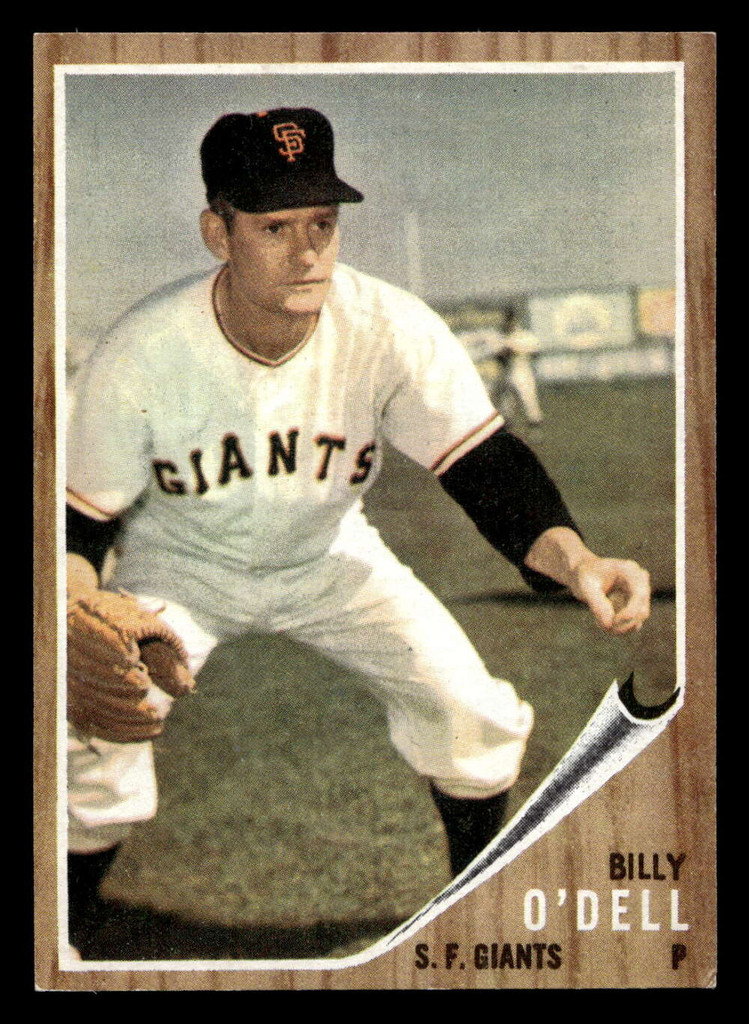 1962 Topps #429 Billy O'Dell Excellent+  ID: 402223
