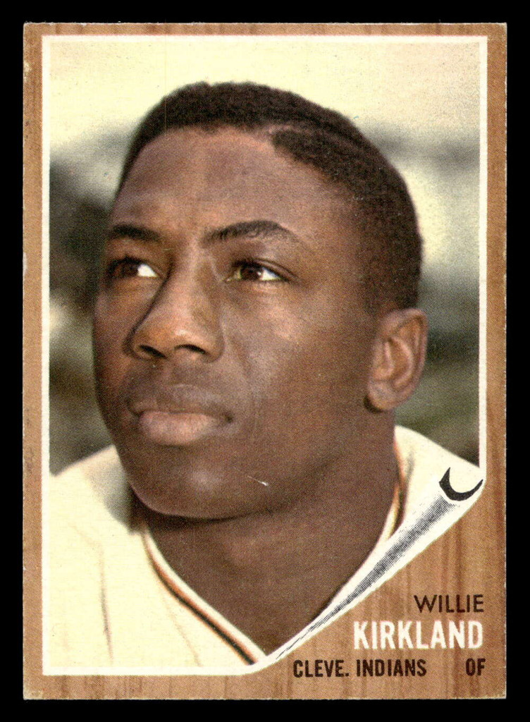 1962 Topps #447 Willie Kirkland Ex-Mint  ID: 402241