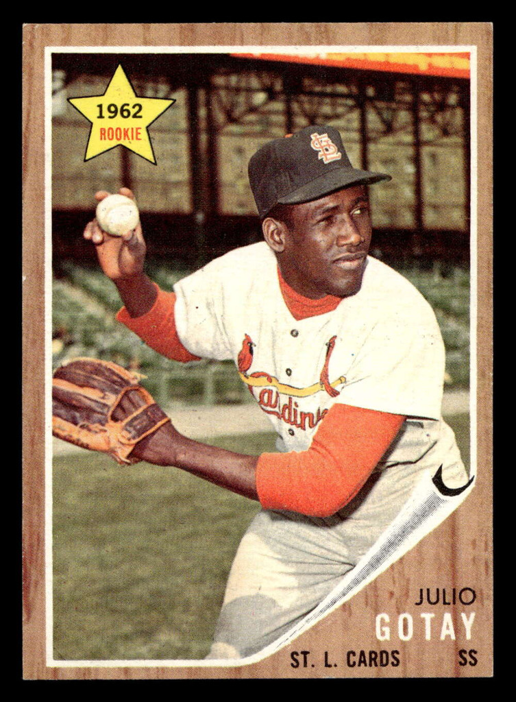 1962 Topps #489 Julio Gotay Near Mint RC Rookie  ID: 402282