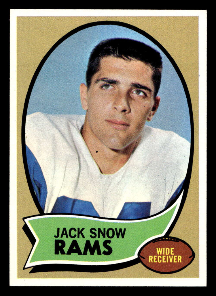 1970 Topps #44 Jack Snow Near Mint+  ID: 402529