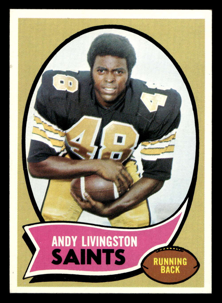 1970 Topps #46 Andy Livingston Near Mint+  ID: 402531