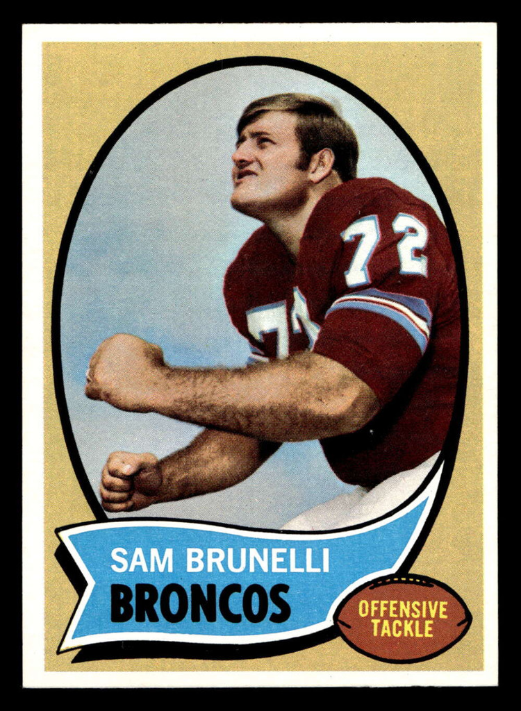 1970 Topps #67 Sam Brunelli NM-Mint RC Rookie  ID: 402553