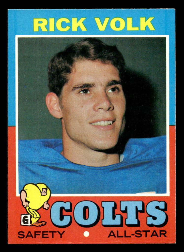 1971 Topps #32 Rick Volk Near Mint RC Rookie  ID: 402828