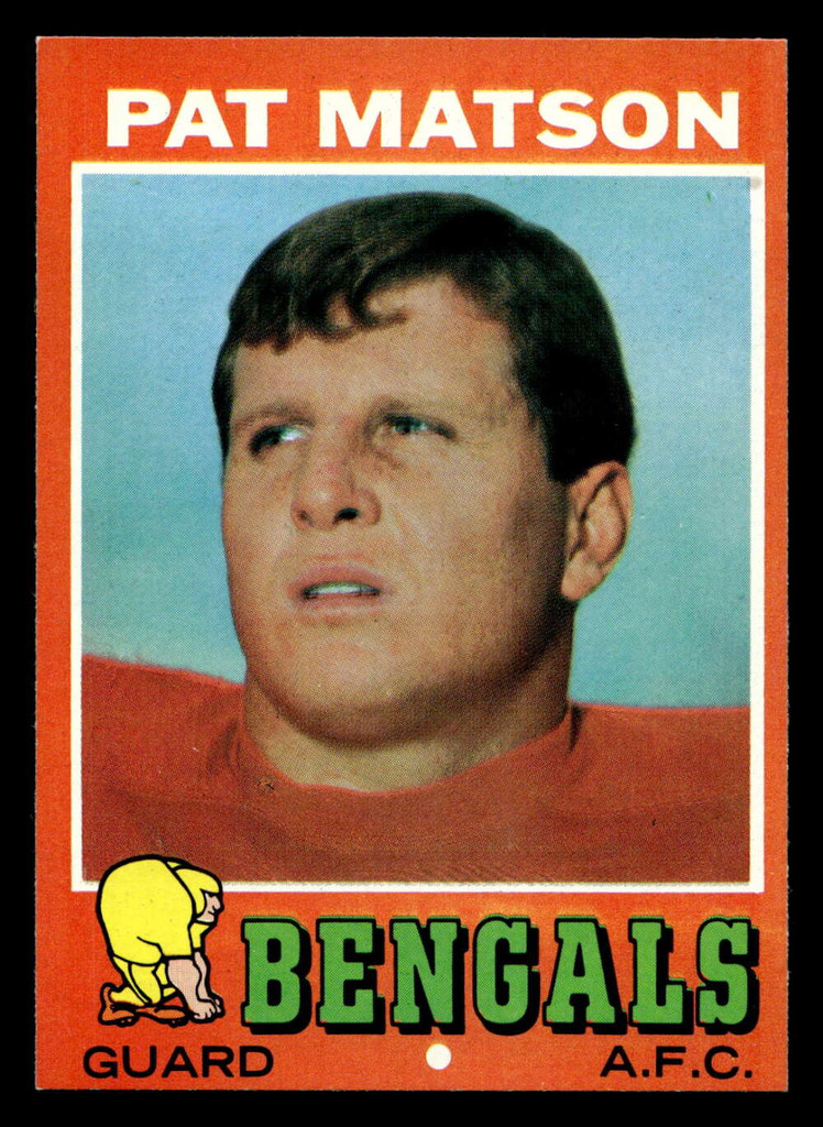 1971 Topps #72 Pat Matson Near Mint+ RC Rookie  ID: 402911