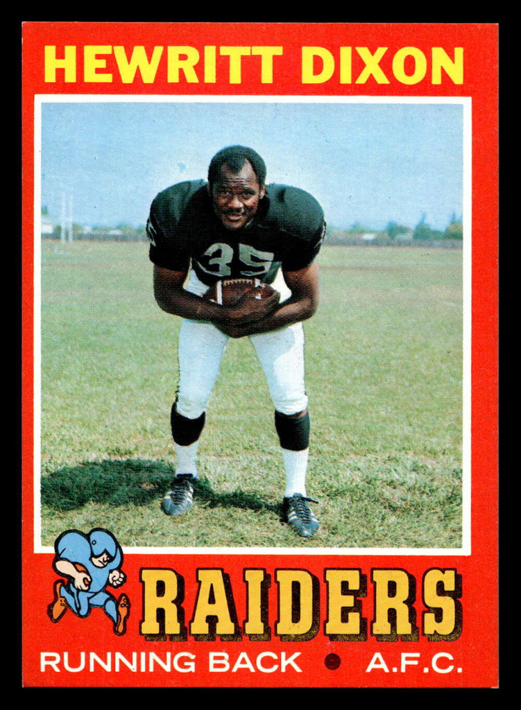 1971 Topps #95 Hewritt Dixon Near Mint+  ID: 402961