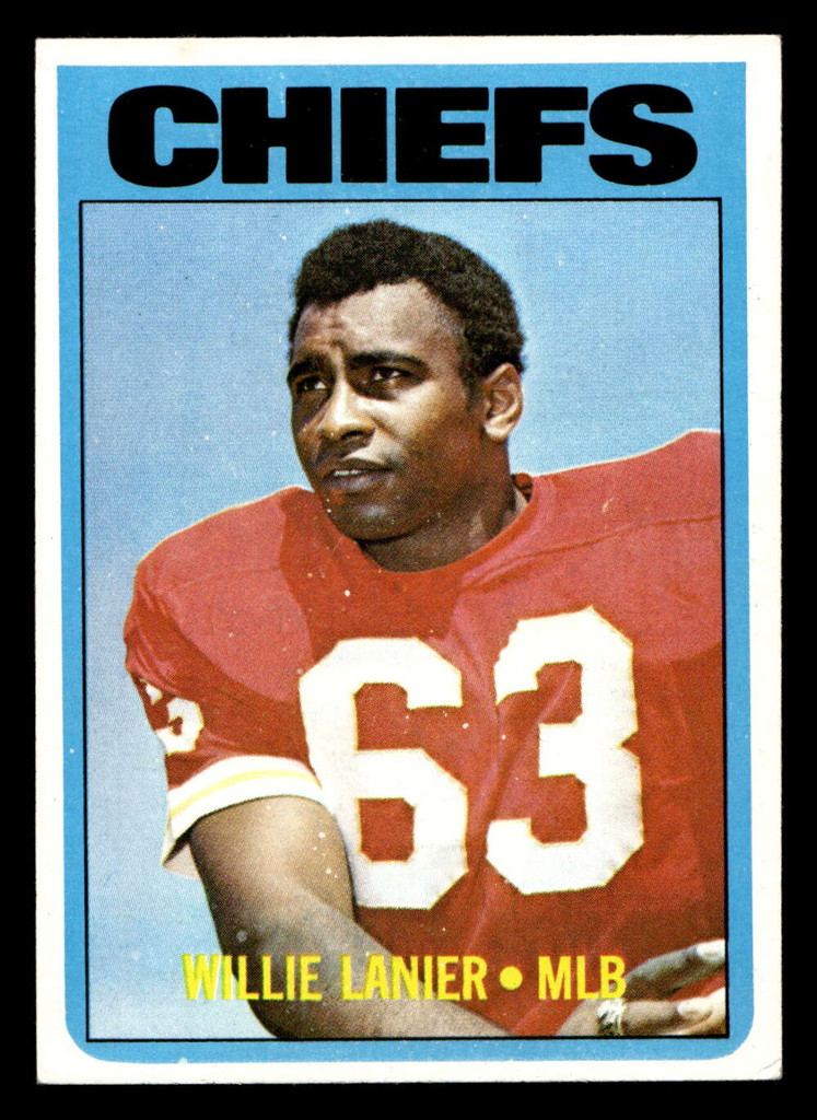 1972 Topps #35 Willie Lanier Excellent+ 