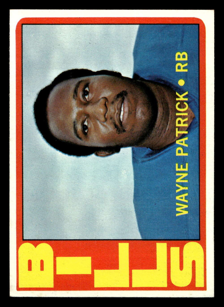 1972 Topps #57 Wayne Patrick Near Mint  ID: 403372