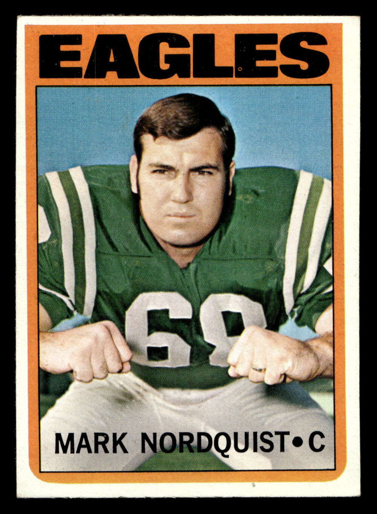 1972 Topps #102 Mark Nordquist Excellent+  ID: 403418
