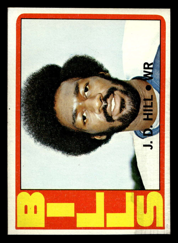 1972 Topps #188 J.D. Hill Very Good RC Rookie 