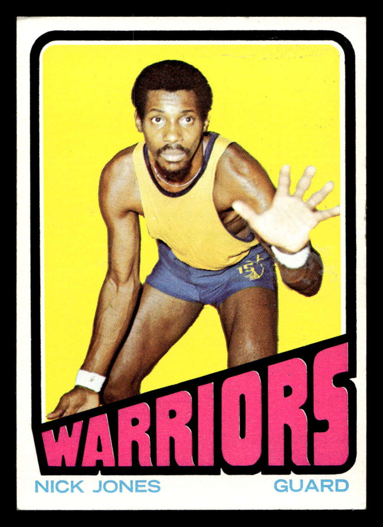 1972-73 Topps #58 Nick Jones Very Good 
