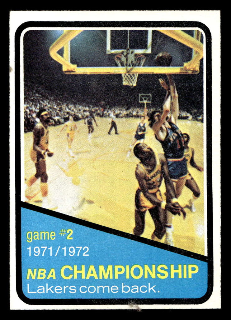1972-73 Topps #155 NBA Playoffs Game 2 Ex-Mint  ID: 404029