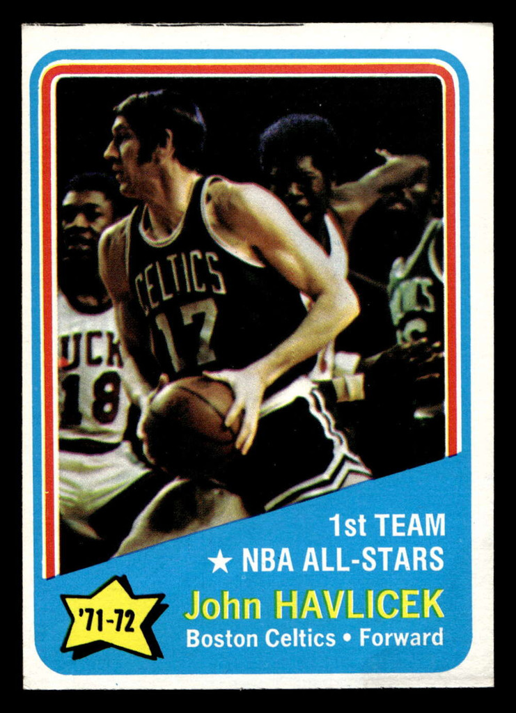 1972-73 Topps #161 John Havlicek AS Miscut Celtics AS