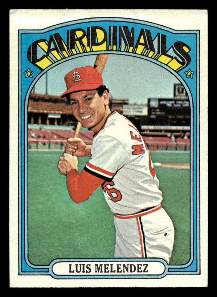 1972 Topps #606 Luis Melendez Excellent+  ID: 404302