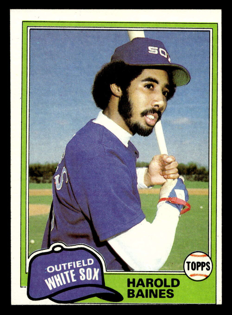 1981 Topps #347 Harold Baines Ex-Mint RC Rookie 