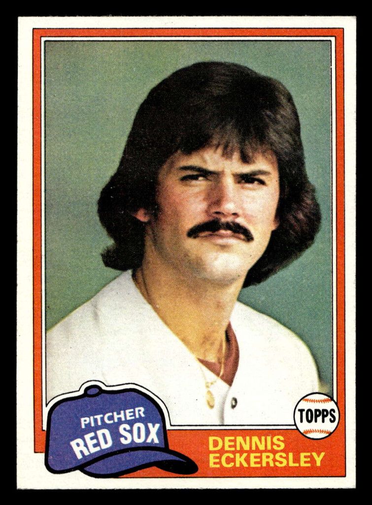 1981 Topps #620 Dennis Eckersley Near Mint  ID: 404505