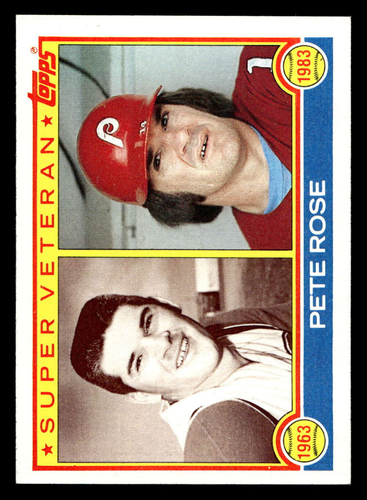 1983 Topps #101 Pete Rose SV Near Mint+ 