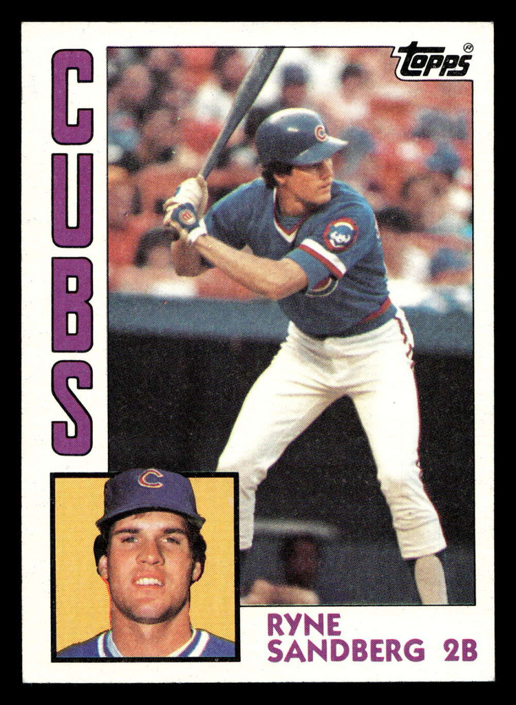 1984 Topps #596 Ryne Sandberg Near Mint+  ID: 404575