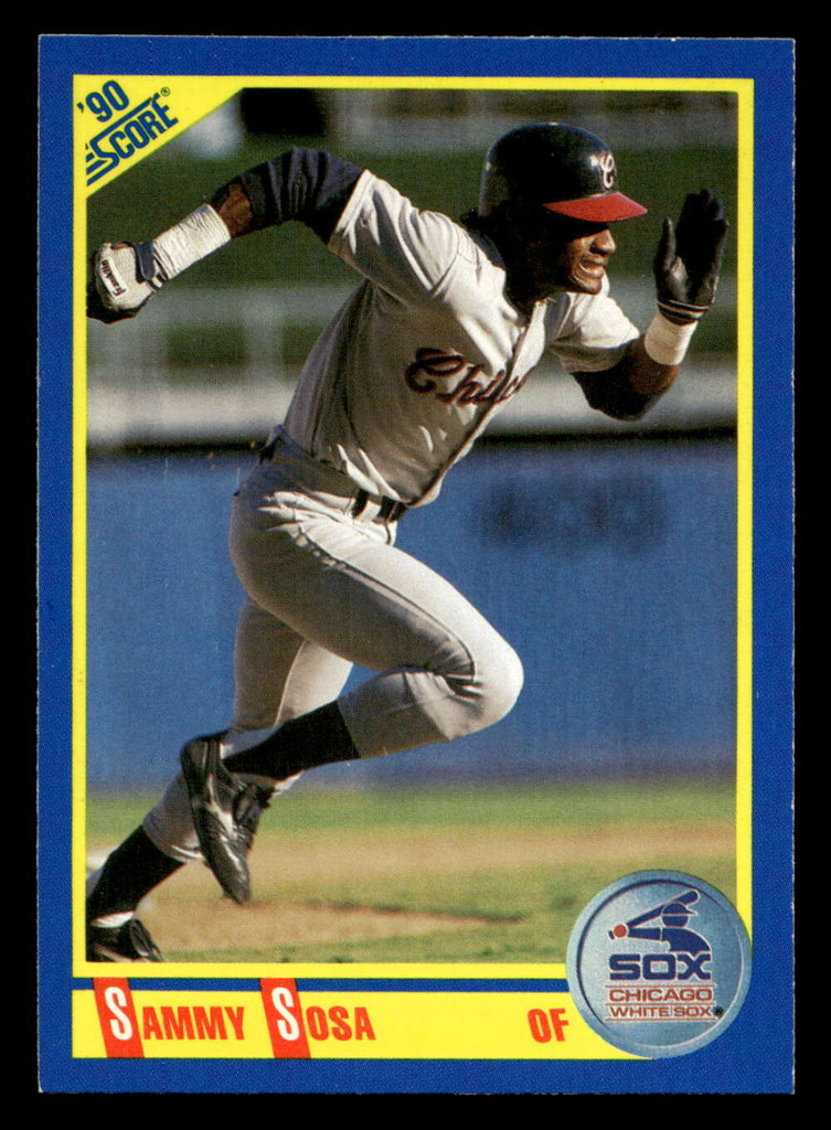 1990 Score #558 Sammy Sosa Near Mint+ RC Rookie 