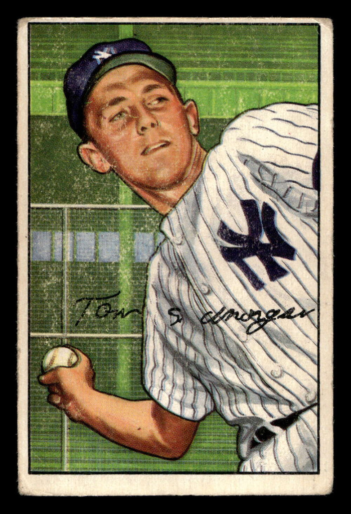 1952 Bowman #109 Tom Morgan Very Good RC Rookie  ID: 404729