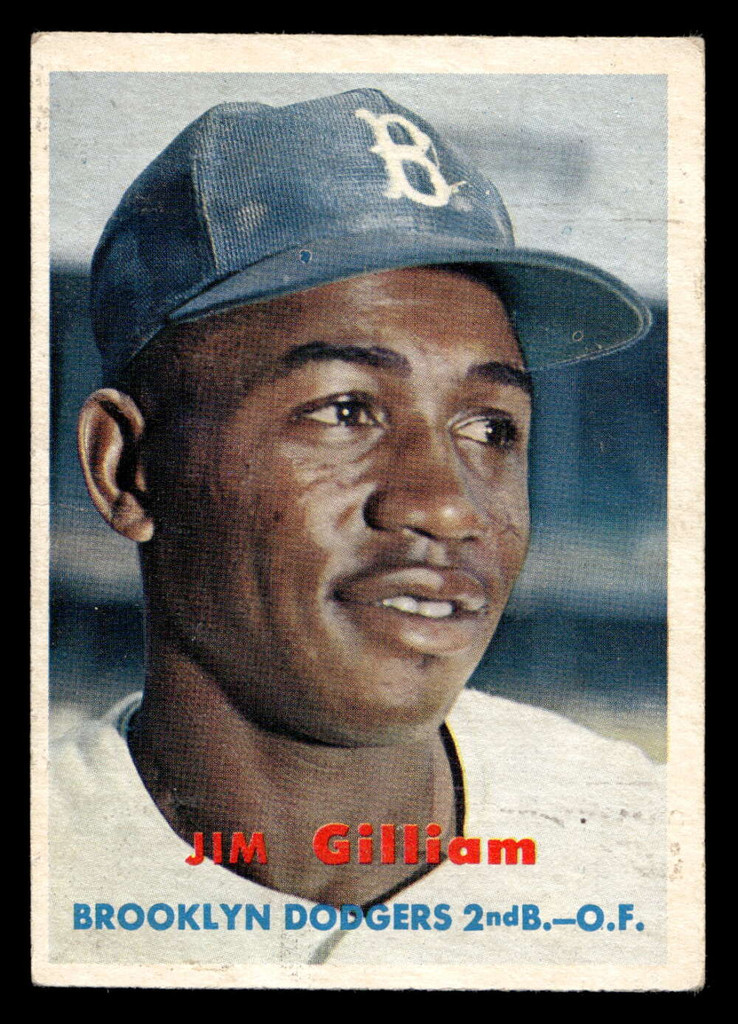 1957 Topps #115 Jim Gilliam Very Good  ID: 404849