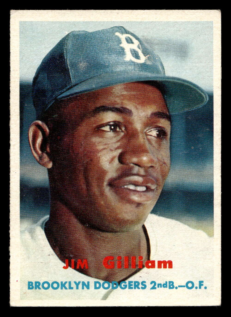 1957 Topps #115 Jim Gilliam Excellent  ID: 404850