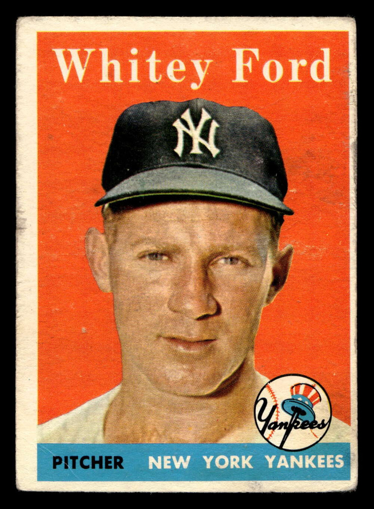 1958 Topps #320 Whitey Ford Good  ID: 404889