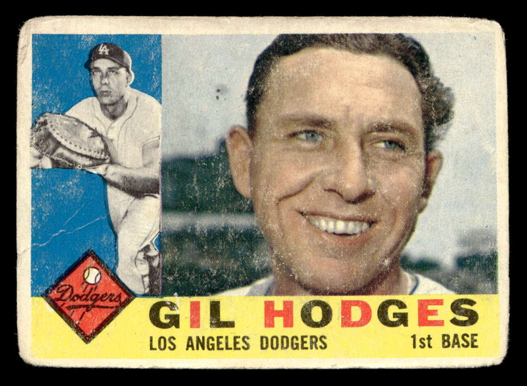 1960 Topps #295 Gil Hodges Poor  ID: 404962