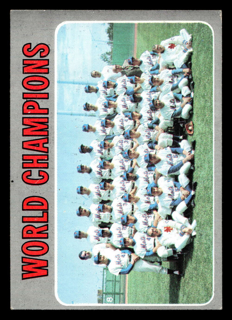 1970 Topps #1 World Champions Mets Excellent  ID: 405220