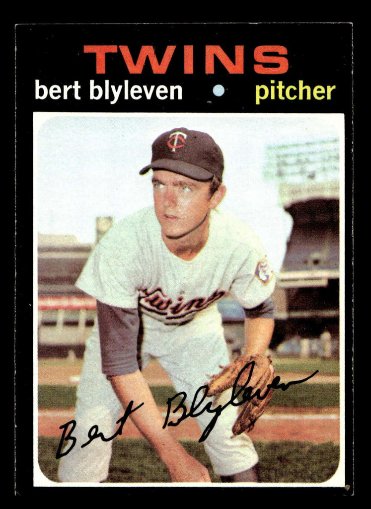 1971 Topps #26 Bert Blyleven Excellent+ RC Rookie  ID: 405265