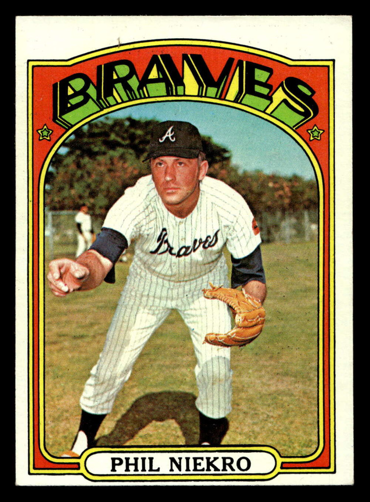 1972 Topps #620 Phil Niekro Excellent+  ID: 405395