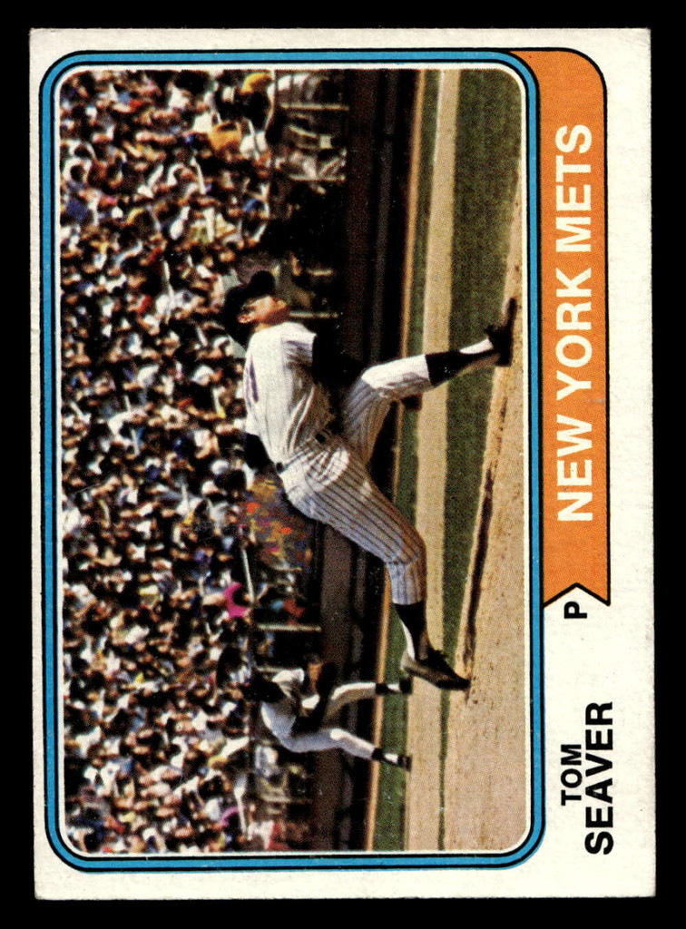 1974 Topps #80 Tom Seaver Very Good  ID: 405540