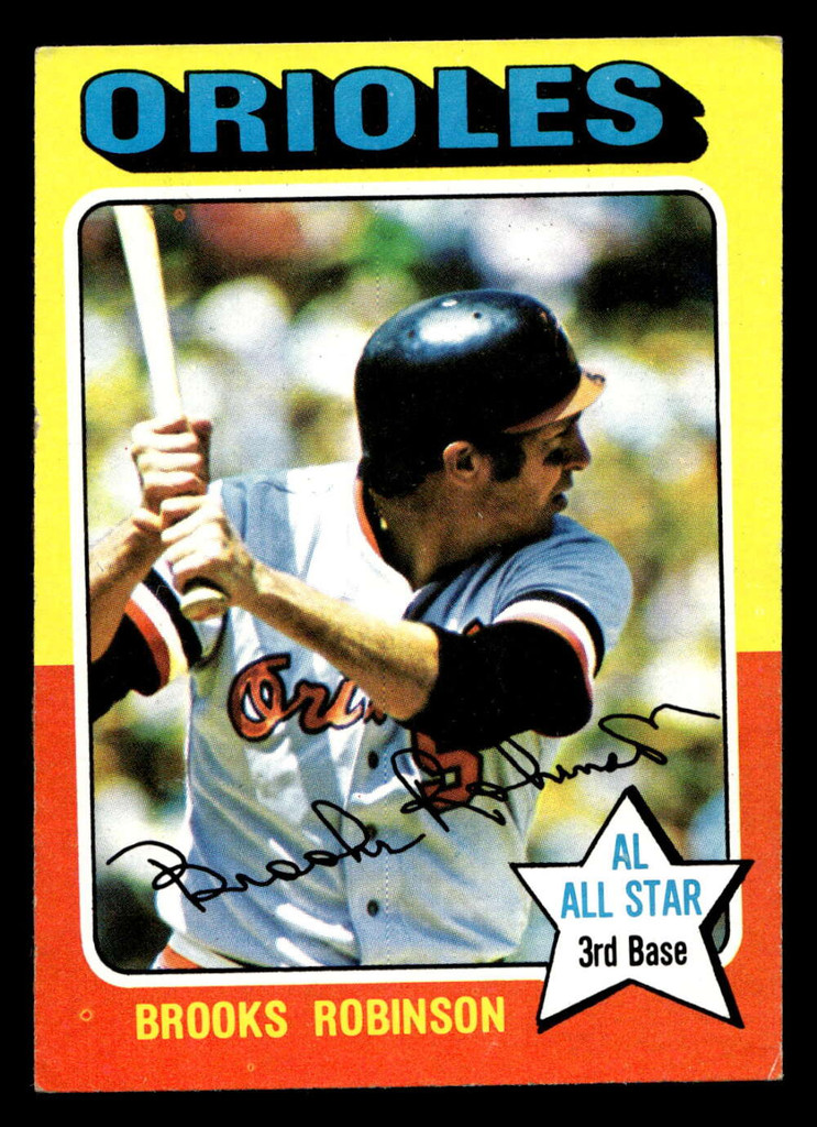 1975 Topps #50 Brooks Robinson Excellent  ID: 405669
