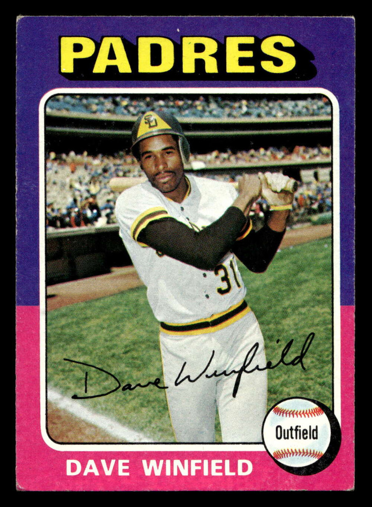 1975 Topps #61 Dave Winfield Excellent  ID: 405671