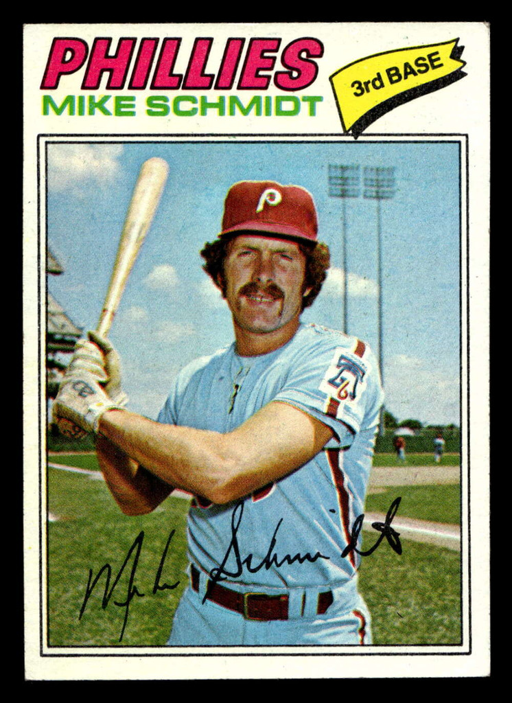 1977 Topps #140 Mike Schmidt Excellent+  ID: 405848