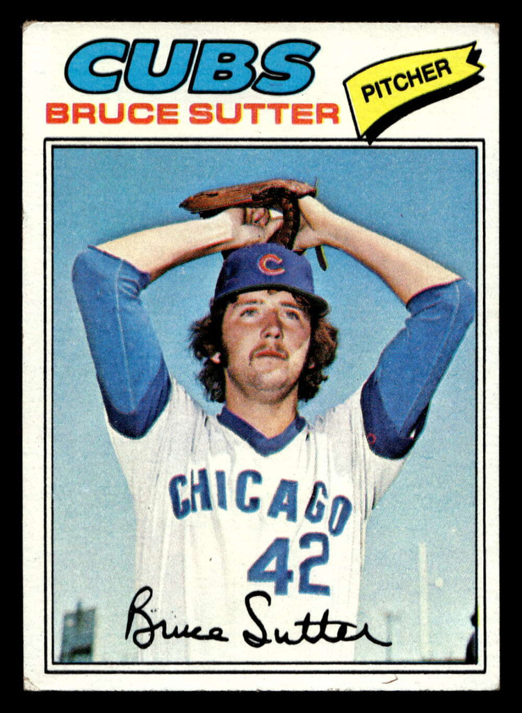 1977 Topps #144 Bruce Sutter VG-EX RC Rookie  ID: 405849