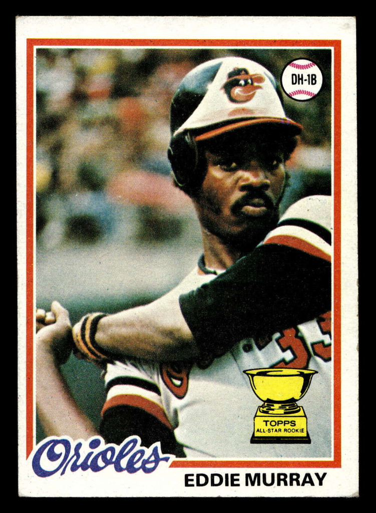 1978 Topps #36 Eddie Murray Excellent+ RC Rookie  ID: 405878