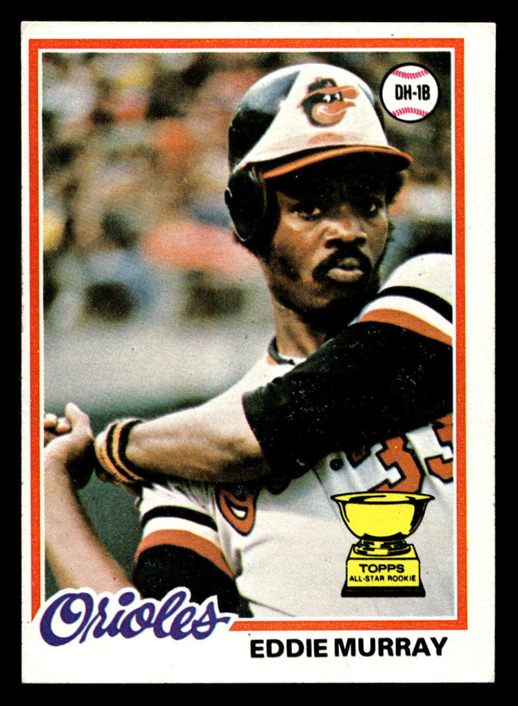 1978 Topps #36 Eddie Murray Excellent+ RC Rookie  ID: 405879
