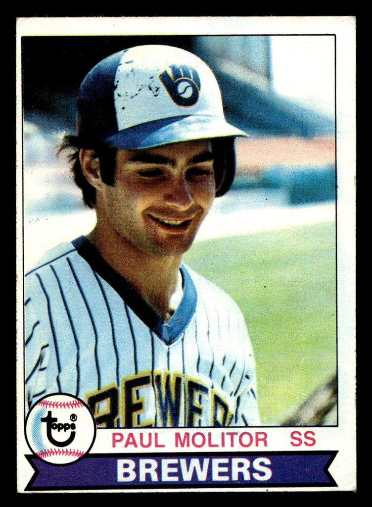 1979 Topps #24 Paul Molitor Excellent  ID: 405914