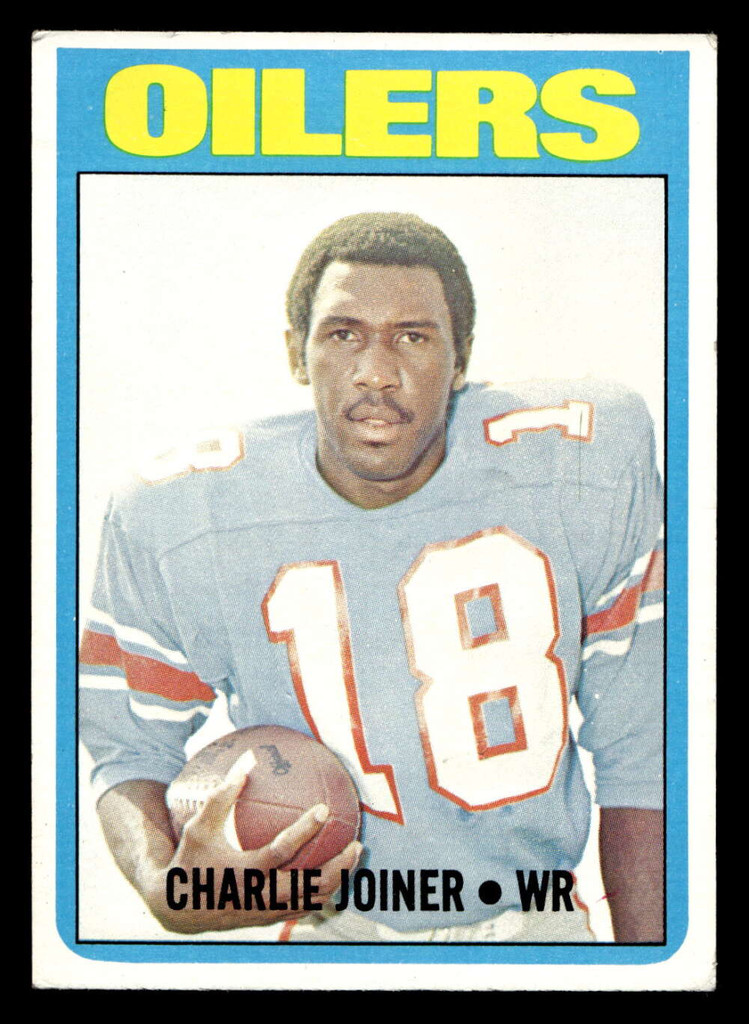 1972 Topps #244 Charlie Joiner Excellent RC Rookie  ID: 406133