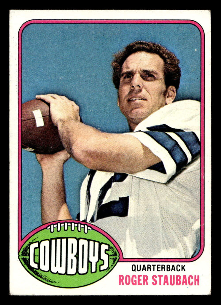 1976 Topps #395 Roger Staubach Excellent+  ID: 406235