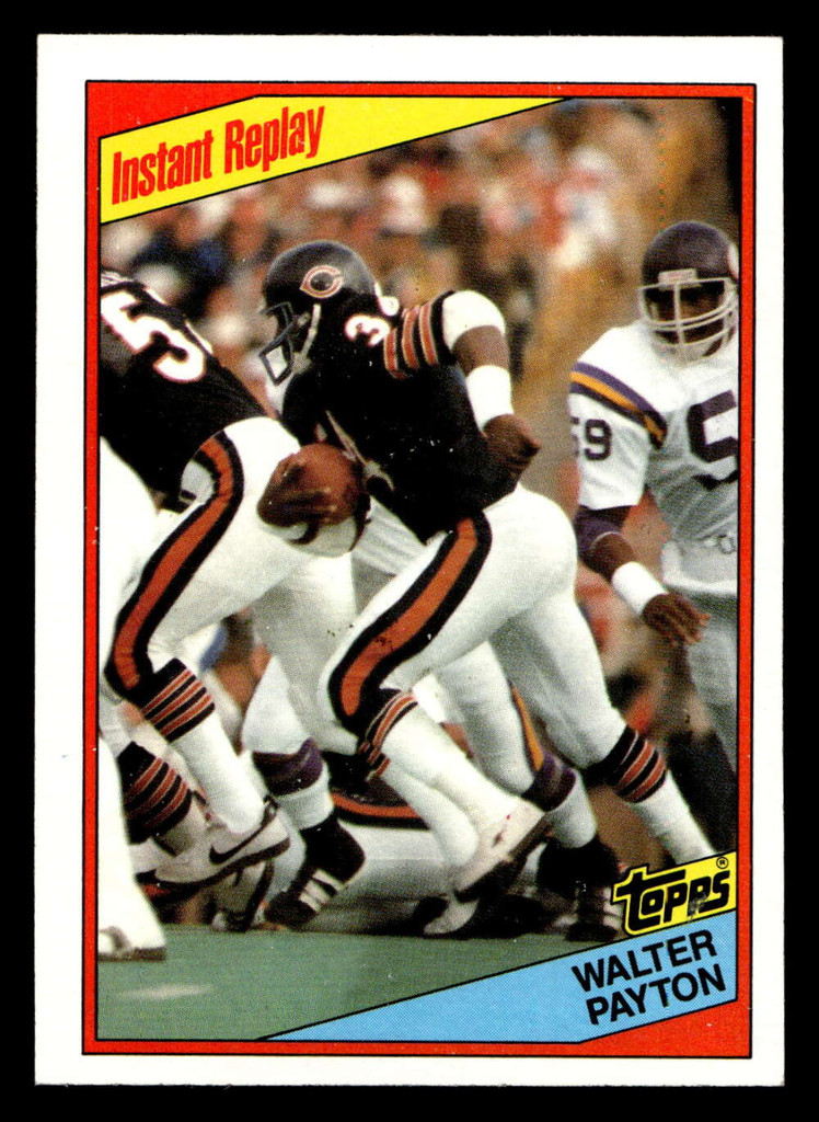 1984 Topps #229 Walter Payton IR Near Mint 