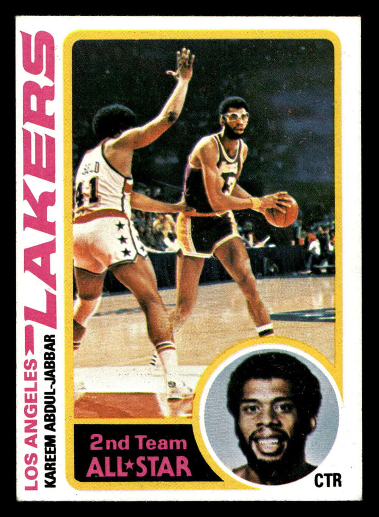 1978-79 Topps #110 Kareem Abdul-Jabbar Ex-Mint  ID: 406463