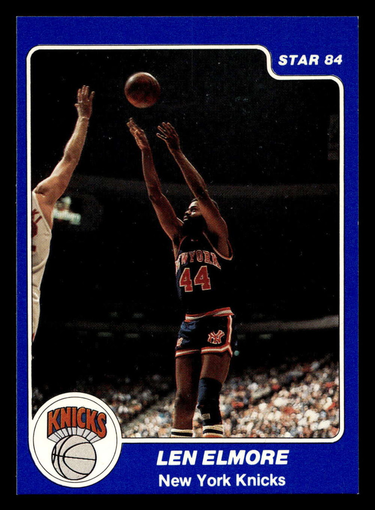 1983-84 Star #63 Len Elmore Near Mint+ 