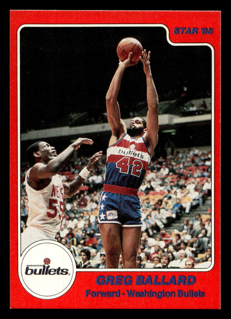 1984-85 Star #186 Greg Ballard NM-Mint  ID: 406602