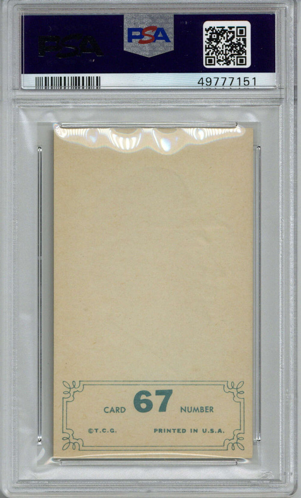 1965 Topps Embossed #67 Dick Ellsworth Cubs PSA 5 EX