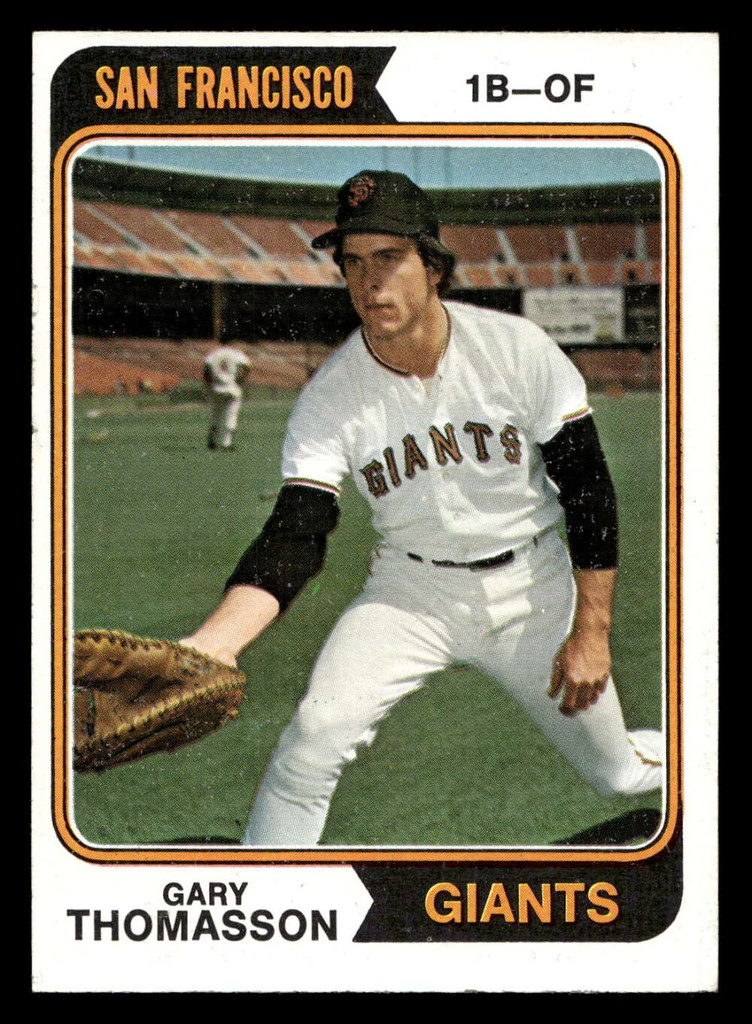 1974 Topps #18 Gary Thomasson Near Mint RC Rookie  ID: 407548