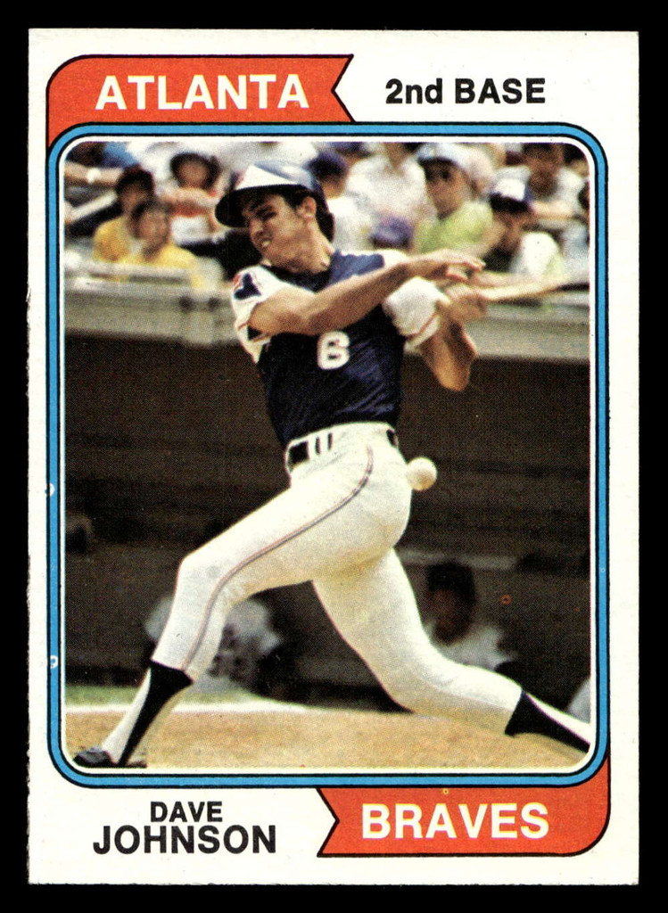 1974 Topps #45 Dave Johnson Near Mint+  ID: 407593