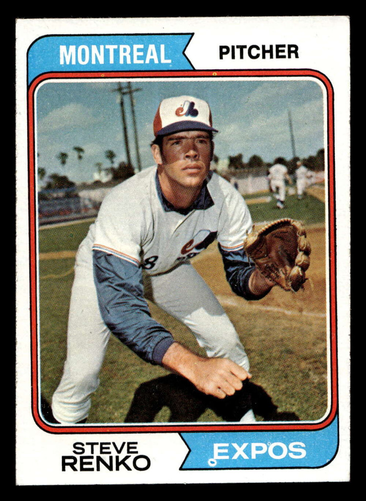 1974 Topps #49 Steve Renko Ex-Mint  ID: 407600