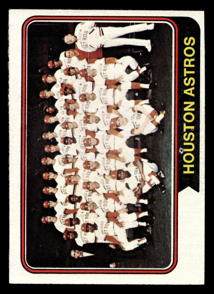 1974 Topps #154 Astros Team Near Mint  ID: 407750