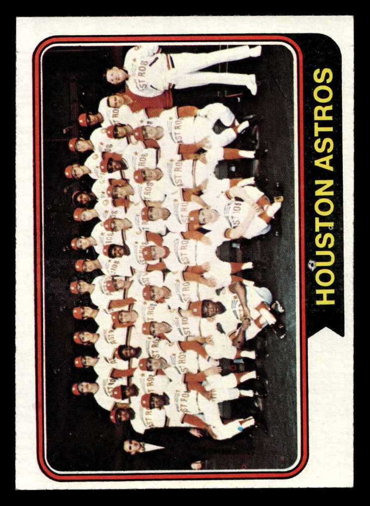 1974 Topps #154 Astros Team Near Mint ID: 407751